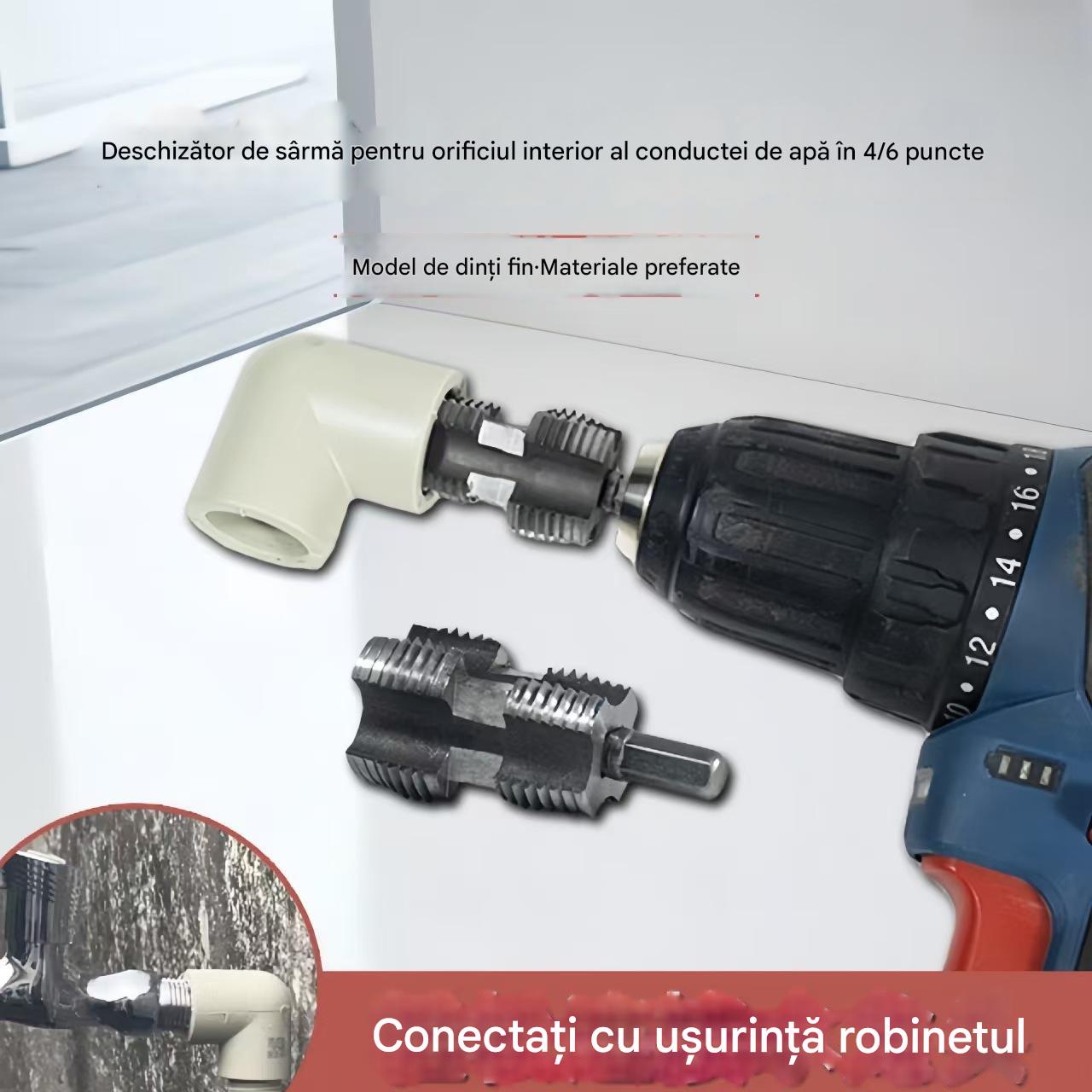 Nástroj na vnútorné vŕtanie vodovodného potrubia